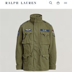 Polo by Ralph Lauren Men's Green Field Jacket